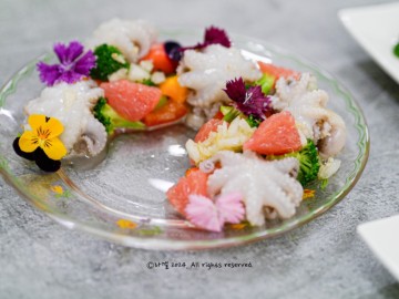 4월 제철 해산물 쭈꾸미요리 세비체 예쁜 손님초대요리 음식