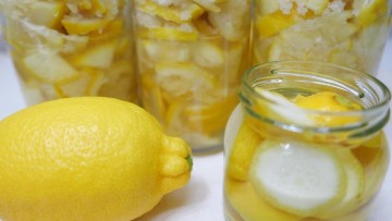 레몬소금장 레몬청보다 너무쉽게되네! 제주 레몬세척 레몬소금 요리특급 감칠맛! lemon salt