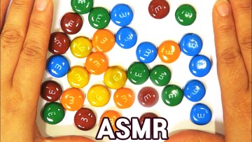 m&m Dalgona Lollipop Clay cracking ASMR/바삭 클레이 부수기/ 엠엔엠 초콜릿,  달고나, 롤리팝 점토 부수기