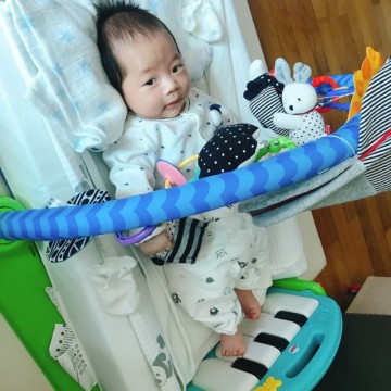 생후2개월 장난감 총정리(타이니러브모빌,아기체육관,딸랑이)
