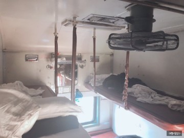 인도 기차 여행 : 자이푸르 조드푸르 이동 침대칸 2A