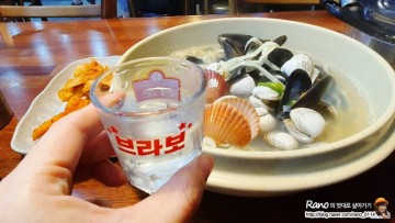 광안리 맛집 해운대31cm 해물칼국수에서 혼밥 혼술