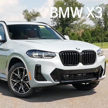 2022년형 BMW X3 소형SUV 추천, 익스테리어와 실내