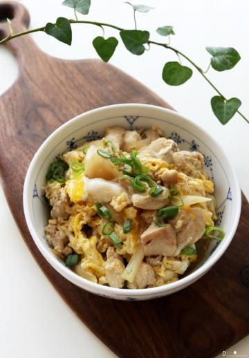오야꼬동 만들기 일본식 닭고기 덮밥 오야코동 쯔유 활용 닭다리살 요리