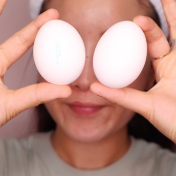 계란흰자팩 달걀 모공에 양보하는 법