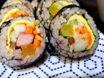 김밥맛있게싸는법 푸짐한 참치김밥 만들기