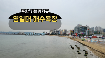 경북 포항 가볼만한곳 영일대 해수욕장 여행지 여행 명소
