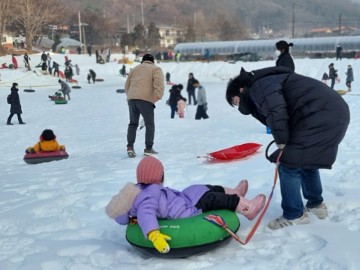 경기도 파주 눈썰매장 눈내리는 초리골 겨울축제 즐기기
