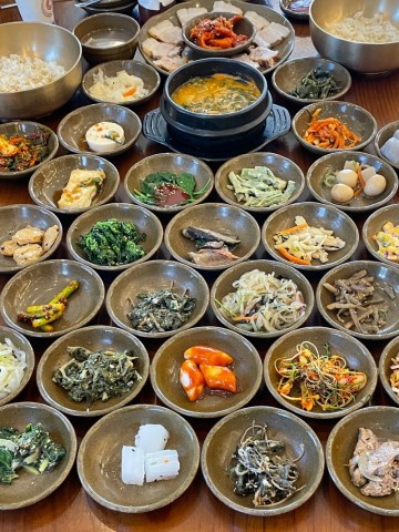 30찬 보리밥 세미 한정식 | 남양주 화도 맛집  김삿갓밥집
