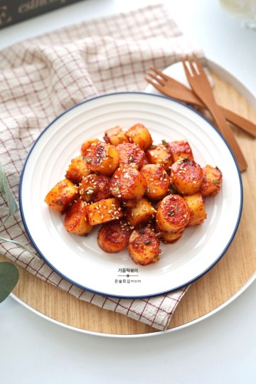 백종원 기름떡볶이 레시피 간단한 떡볶이양념 (가래떡요리)