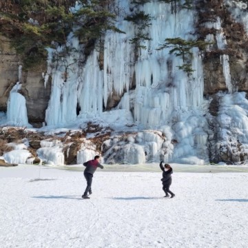 서울근교 겨울축제 가볼만한곳-산정호수&철원(얼음썰매, 무료눈썰매 인생샷 찍기 좋은곳)