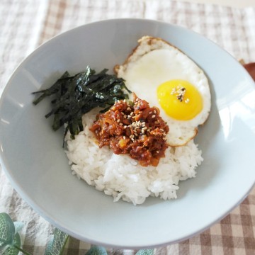 참치맛나니 간단한 점심 메뉴 캔참치 비빔밥 만들기