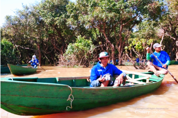캄보디아 여행 마지막날 오전 톤레삽 호수와 맹글로브 투어