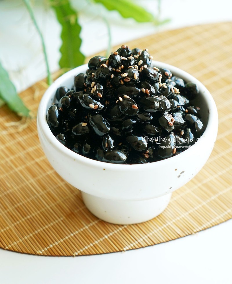 서리태 콩자반 만들기 검정콩조림 검은콩자반 맛있게 만드는법