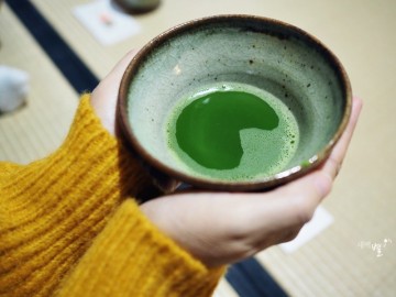 일본 후쿠오카 여행 / 도심 속 작은 공원 라쿠스이엔(樂水園)에서 말차 한잔