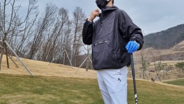골프웨어 로드로아르, 간절기 봄 남성 골프 바람막이 추천
