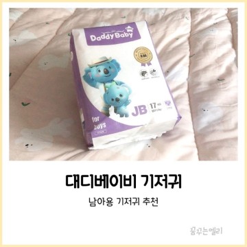 대디베이비 팬티형 기저귀 / 24개월 사용 한 진짜 후기