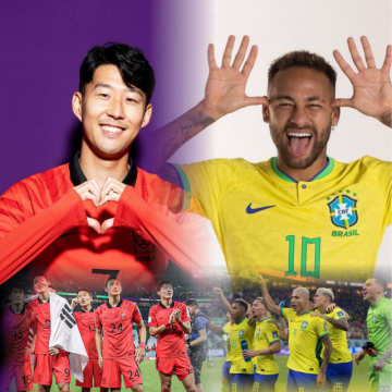 브라질 국가대표(국대)와 한국 월드컵 일정 - 16강전 축구로 승부보자. 손흥민 vs 네이마르