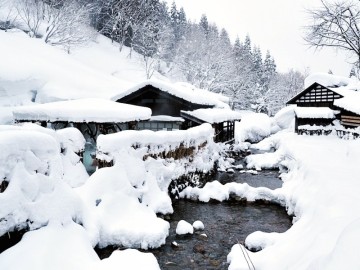일본 아키타로 떠나는 겨울여행, 츠루노유 료칸에서의 하룻밤