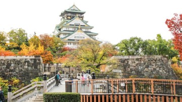 오사카성 천수각, 고자부네 뱃놀이 후기 + 가는법, 위치 (로드트레인 타면 편해요)