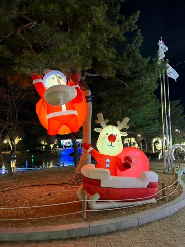 울산대공원 빛축제 울산 크리스마스 데이트코스 야경 아이랑 가볼만한곳