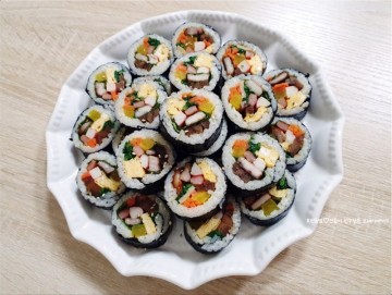 백종원 김밥 맛있게 싸는법 집김밥세트 만드는법 밥짓기 양념 밑간 야채재료