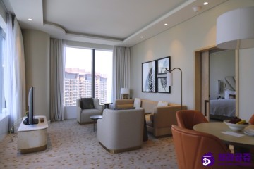 두바이 호텔 세인트 레지스 두바이 더 팜 스위트룸 너무 예쁘자나!