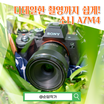 풀프레임 미러리스 카메라 시작을 소니 A7M4로 해야 하는 이유와 스펙정리!
