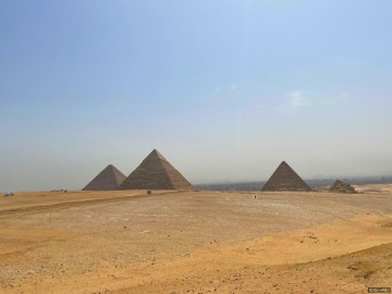 이집트 여행 카이로 기자 대피라미드, 카프레왕 피라미드 내부 투어