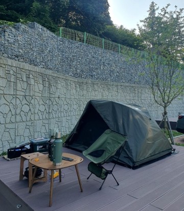 충주 봉황자연휴양림 캠핑장 여름솔캠