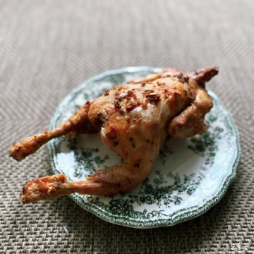 생닭 에어프라이어 _ 기름 쏙 빠진 옛날통닭 버터갈릭치킨 만들기 초간단 홈치킨 닭구이