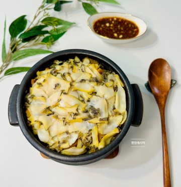 전복밥 만들기 명진전복st 전복내장밥 전복솥밥 전복내장소스 요리