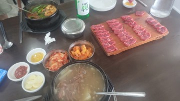 대전 유성구 맛집 원조 태평소국밥 한우사시미 소국밥 소내장탕 봉명동맛집