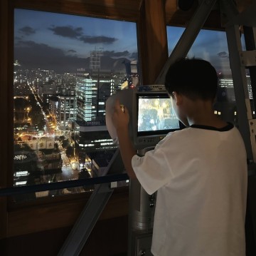 일본 홋카이도 야경 맛집 삿포로 TV 타워 (티비타워 전망대)