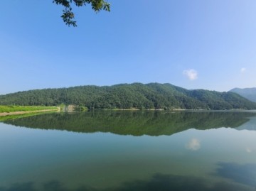 김제 가볼 만한 곳, 원평 금평저수지 수변로 걷기(8월 19일)