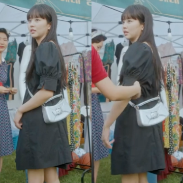 소용없어거짓말 김소현 패션 가방, 20만원대 오소이 미니백 실버 + 움짤
