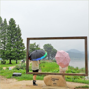 서울근교 여행 양평 두물머리 연꽃 대신 비, 국내 추석 여행지