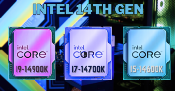 인텔 14세대 i9-14900K, i7-14700K, i5-14600K CPU는 캐나다 소매업체에 등록되어 있으며 가격은 13세대보다 3%만 높다.