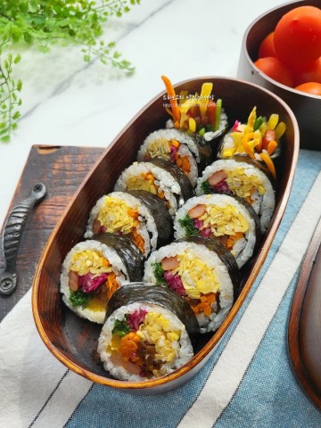 집 김밥 만들기 김밥 종류 야채 김밥 도시락 만드는 법