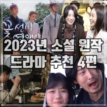 2023년 소설 원작을 각색한 한국 드라마 추천 4편