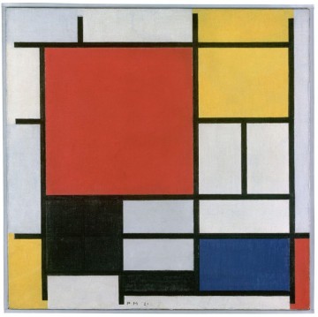 피에트 몬드리안(Piet Mondrian) - 신조형주의 운동의 창시자
