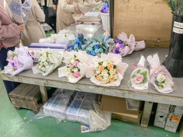 고속터미널 꽃시장 꽃포장지 꽃포장 가능