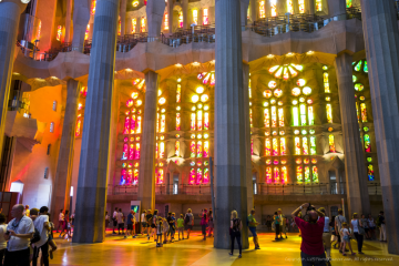 스페인 바르셀로나여행 가우디건축물 성가족 사그라다 파밀리아성당