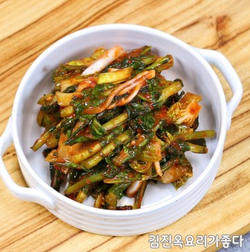 찹쌀풀대신~ 찬밥으로 열무김치 맛있게 담그는 법 김진옥요리가좋다 /열무김치 레시피 열무김치 담그기
