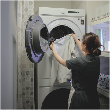 더 섬세하고 깨끗한 AI 세탁 · 건조 | 삼성 비스포크 그랑데 AI  드럼 세탁기 · 건조기 추천