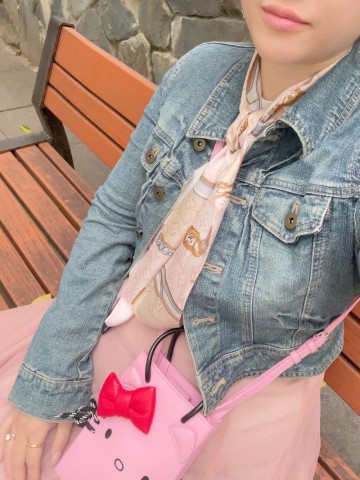명품 실크스카프 루이비통 데님그램 컨피덴셜 방도 로즈클레르 핑크 공홈 구매 후기