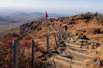 한라산 등반 영실코스 제주 윗세오름 주차 준비물 20km 걷기