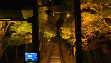 일본 여행지 1 순위 교토 에이잔 전철 단풍터널 라이트업