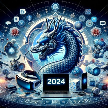 2024년 IT 트렌드 TOP 2 : 가상현실(MR) & 인공지능(AI) 분야 빅이슈 (Feat. 청룡의 해)