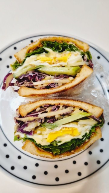 간단 양배추 샌드위치 만들기 아침식사 브런치메뉴